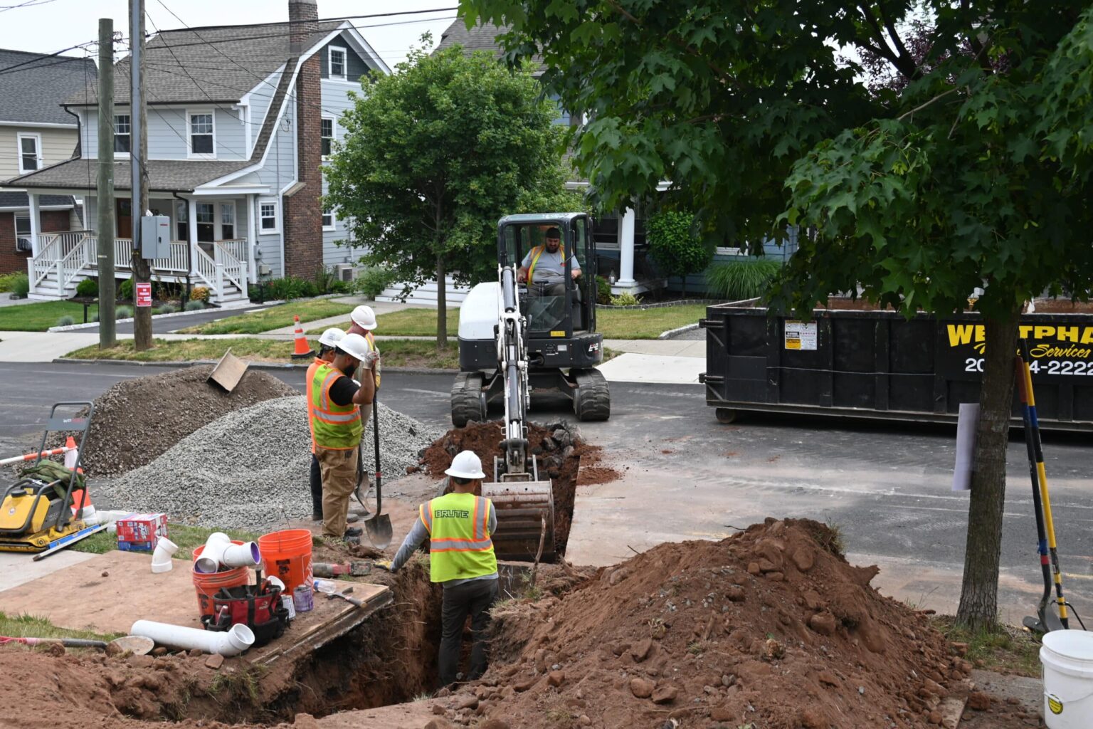 Sewer Line Repair Process in New Jersey - BRUTE Contracting