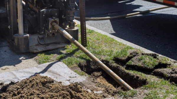 Trenchless Water Line